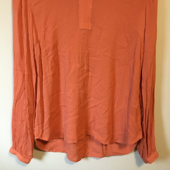 Kaffe Terracotta Orange Blouse - Picture 4 of 13